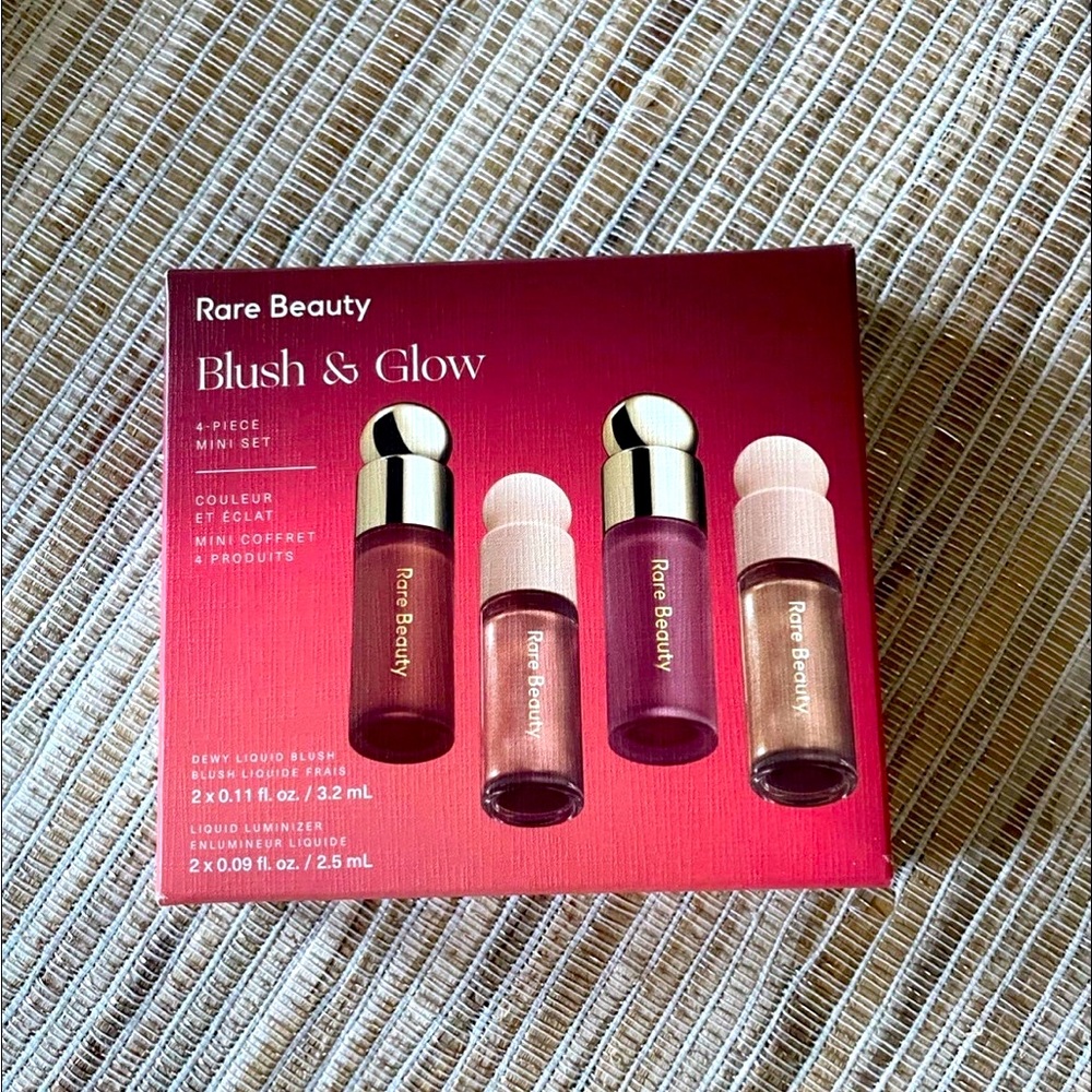 SOLD OUT RARE BEAUTY BLUSH HIGHLIGHTER SET OF FOUR